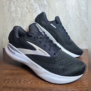 Brooks Adrenaline GTS 24 Men's Running Comfort Shoes Size 11 Black White Sneaker